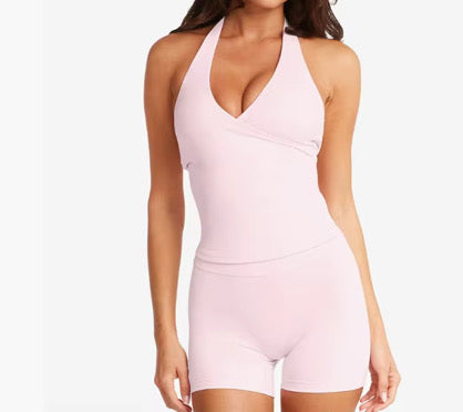 Cross Halter Top